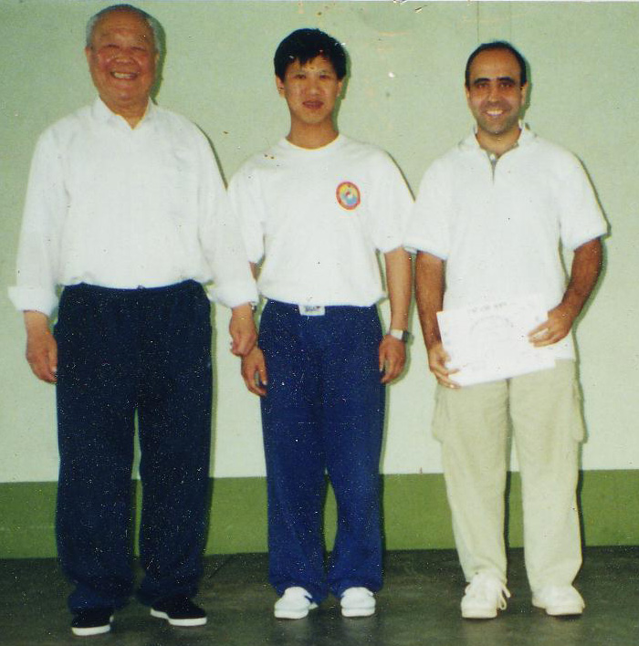 Avec Me Yang Zhen Duo et Yang Jun